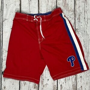 Philadelphia Phillies MLB Baseball Mens Board Shorts Swim Trunks